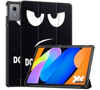 Newbillion Case Compatible with Lenovo Tab Idea 11 Tablet 11-inch TB336ZU/TB336FU 2025, Slim Trifold Stand Hard Back Shell Cover with Auto Wake/Sleep, Don't Touch Me