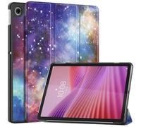 Newbillion Case Compatible with Lenovo Tab K10 2nd 10.1 inch (Model: TB-311FU) Tablet 2025, Slim Trifold Stand Hard Back Shell Cover with Auto Wake/Sleep, Galaxy