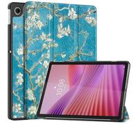 Newbillion Case Compatible with Lenovo Tab K10 2nd 10.1 inch (Model: TB-311FU) Tablet 2025, Slim Trifold Stand Hard Back Shell Cover with Auto Wake/Sleep, Apricot Blossom
