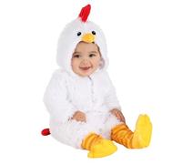 Newborn Baby Boy Easter Outfit Infant Easter Chicken Costume Chick Animal Jumpsuit Hooded Romper Bodysuit With Shoes Thanksgiving Christmas Carnival Birthday Outfits 0-18 Months