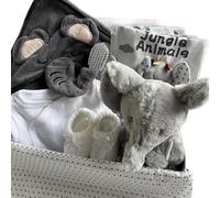Newborn Baby Gift Hamper, Unisex Design, Baby Shower, Welcome Gift, Gift Box