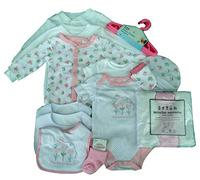Newborn Baby Girl Clothes Bundle Set - Baby Shower Gift