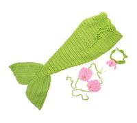 Newborn Baby Girl Mermaid Photo Shoot Outfit Light Green
