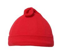 Newborn Baby Knot Cotton Hat for Boys and Girls - Knotty Hat 0-6 Months H23 (Red)