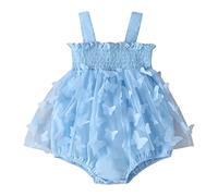 Newborn Baby Rompers Cute Grow for Girl or Boy Long/Short Sleeve Letter Print Pregnancy Reveal Gift Cotton Pajamas Comfortable and Onesies Outfits Clothing Set Blue