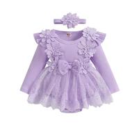 Newborn Baby Rompers Toddler Boy Girl Summer Top Infant Toddlers Bodysuit Onesies Cartoon Girls Boys Clothes Comfortable and Cute Outfit Set Purple