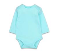 Newborn Baby Rompers Unisex Onesie Romper Boy Girl Clothes Bodysuit Outfit Summer Comfortable and Cute Onesies First Birthday Light Blue