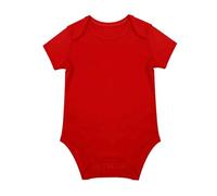 Newborn Baby Rompers Unisex Sleepsuits Cute and Comfortable Vests Jumpsuit Bodysuits Sibling Matching Outfits Idea for Dad or Grandparents Red