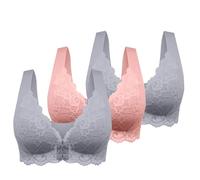 Newborn Bodysuit Short Bra No Ring Bra For Women Front Closure T Plus Size Unlined Busty Meal Set Child Porcelain, M, 8XL