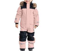 Newborn Bodysuits Baby Winter Warm Outfits Autumn Flannel Cotton Pajamas Cute Hooded Zipper Romper Funny Cosplay Zip-Up Jumpsuit Infant Outfit Pink