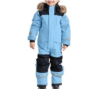 Newborn Bodysuits Girls Boys Zipper Hooded Jumpsuit Fleece Snowsuit Cute Romper One Piece Hoodie Baby Clothing Gift Autumn Winter Outfits Sky Blue