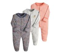 Newborn Boy Clothes - Children's Spring and Autumn Baby Three Piece Long Sleeved Foot Crawling Suit Pajamas Newborn Baby Clothing Red