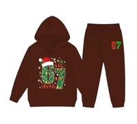 Newborn Christmas Outfit Boy Cargo Jogger Set Pullover Fleece Lined Red Designer My First Halloween Baby Girl Tracksuit Purple Pockets Toddler Green