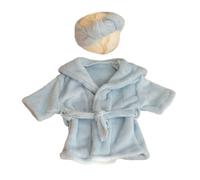 Newborn Costume for Photography Breathable Adjustable Infant Bathrobe Head Towel Photo Clothing Photo Outfits Baby Towel Set