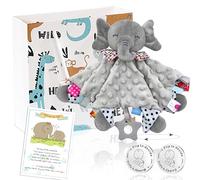 Newborn Gift Set: Baby Comforter Blanket & Parent Decision Coin - Ideal Baby Shower Present with Gift Bag