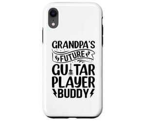 Newborn Guitar Player - Grandpa's Future Guitar Player Buddy Case for iPhone XR