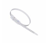 Newborn Head Circumference Measuring Tape - Flexible Ruler for Baby Growth Monitoring, Dual Scale for Child Head Arm Circumference, White 56cm