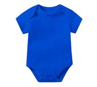 Newborn Infant Romper Bodysuit for Boys and Girls Cute Comfortable Baby Vests Jumpsuit Outfit Summer Clothes Toddler 1st Birthday First Blue
