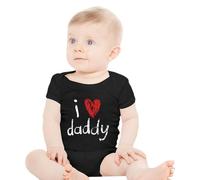 Newborn Infant Romper Bodysuit for Boys and Girls Print Long/Short Sleeve One-Pieces Cartoon Baby Clothes Cute Bodysuits to 24 Months First Birthday Black