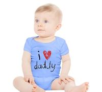 Newborn Infant Romper Bodysuit for Boys and Girls Print Long/Short Sleeve One-Pieces Cartoon Baby Clothes Cute Bodysuits to 24 Months First Birthday Sky Blue