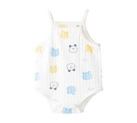 Newborn Infant Romper Cute Baby Grow for Girl or Boy Clothes Pregnancy Reveal Gift Comfortable and Onesies Crew Outfit First Birthday Sky Blue