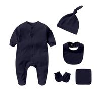 Newborn Infant Romper Cute Baby Grow for Girl or Boy Long/Short Sleeve Letter Print Cotton Rompers Bodysuits to 24 Months First Birthday Black