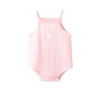 Newborn Infant Romper Cute Baby Grow for Girl or Boy Print Long/Short Sleeve One-Pieces Jumpsuit Crew Outfit Grows Idea Dad Grandparents Pink