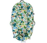 Newborn Lounger Cover for DockATot Deluxe | 100% Cotton Baby Lounger Extra Cover | Hypoallergenic Infant Baby Nest Replacement Cover for Dock A Tot Docks Deluxe+ Lush Jungle Daytime(Cover Only)
