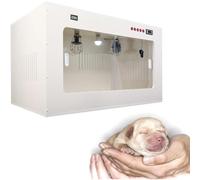 Newborn Pet Incubator - Puppies and Kittens Breeding Box with Heating, Pet Brooder Nursery for Small Mammals