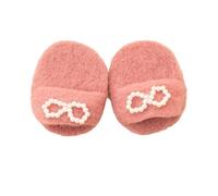 Newborn Photography Felt Props Handmade Coffee Cup Phone Pattern Props for Professional Infant Artistic Baby Photo Felt Accessories