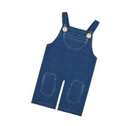 Newborn Photography Jeans Overalls Soft Polyester Baby Photoshoots Outfit with/Without Glasses for Infants Toddler Machine Washable Baby Photo Clothes
