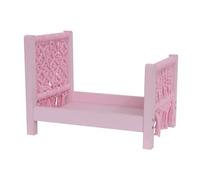 Newborn Photography Porps Wood Bed Baby Photoshoot Cot Woven Background Small Furniture for Photo Posing Accessories