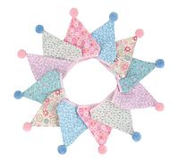 Newborn Photography Props Bunting Flag Kids Room Hanging Ornament Photoshooting Props Backdrop Nursery Decor Shower Gift Muslin Cotton Cotton Flag