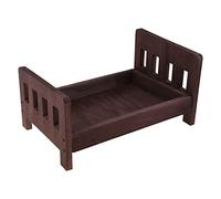 Newborn Photography Props for Newborn Baby Wood Bed Photo Crib Bed Poses for Fashion Card Box