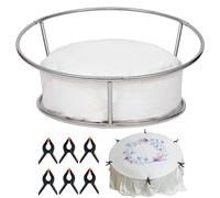 Newborn Photography Props Newborn Posing Shoot Table with Unfilled Beanbag, Stretch Fabric Backdrop & 6 Clips, Baby Photoshoot Frame Stand Starter Set for Newborn Photographers Photo Studio