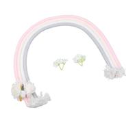 Newborn Photography Props Rainbow Wall Decoration Handmade Rainbows Photo Props Ornament Rainbow Baby Photoshoot Baby Photoshoot