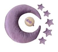 Newborn Photography Props Set Baby Posing Moon with & Headwear Infant Photo Accessories
