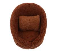 Newborn Photography Sofa Coffee Wool Baby Photo Prop