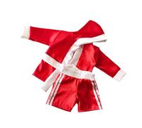 Newborn Photoshoot Boxing Outfit Breathable Polyester Fabric Portable Dressing for Milestones Celebrations Baby Photo Props Boxing Outfit