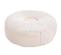 Newborn Posing Beanbag (Unfilled) for Baby Photography | 32″ Donut Style Prop Pillow | Durable Vegan Leather, Handle for Travel, Studio or Home Photos