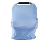 Newborns Baby Carrying Basket Sleeve Multi-Purpose Nursing Towel Stretchy Comfortable Sit Guard Solid Color Baby Breastfeeding Cover