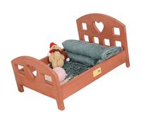 Newborns Background Props Vintage Baby Photography Bed for Boys Girls Wood Posing Crib Studio Photoshoots Props Baby Photoshoot Bed