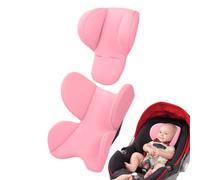 Newborns Car Seat Head Support, Baby HeadSupport for Car Seats, Soft Stroller HeadNeck Seat Insert Cushion Pad, Baby Head Protection Fixed Cushion Pillow for CarSeat Kids, New Born