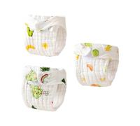 Newborns Cotton Gauze Diapers Set 3pcs/5pcs Gentle On Skin Feature Highly Absorbent for Home Or Travel Daily Use Breathable Baby Diapers