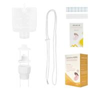 Newborns Feeding Aid Nursing Device Soft Silicone Baby Milk Bottle Lactation Aid Tube Adjustable Suction Easy to Clean