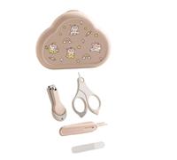 Newborns Grooming Essential Set with Nails Trimmers Scissors and Travel Storage Box for Infant Nails Care Safe Baby Nails Trimming Tools