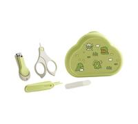Newborns Grooming Essential Set with Nails Trimmers Scissors and Travel Storage Box for Infant Nails Care Infant Manicure Set