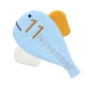 Newborns Toy Monthly Letter Milestones Card Baby Photography Props for First Birthday and 100 Days Celebrate Emotional Connection