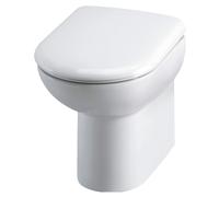 Newborough Comfort Height Back To Wall Toilet Pan - 455 x 375 x 545mm