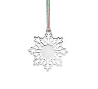 Newbridge Silver Plated Snowflake Christmas Ornament - P59163